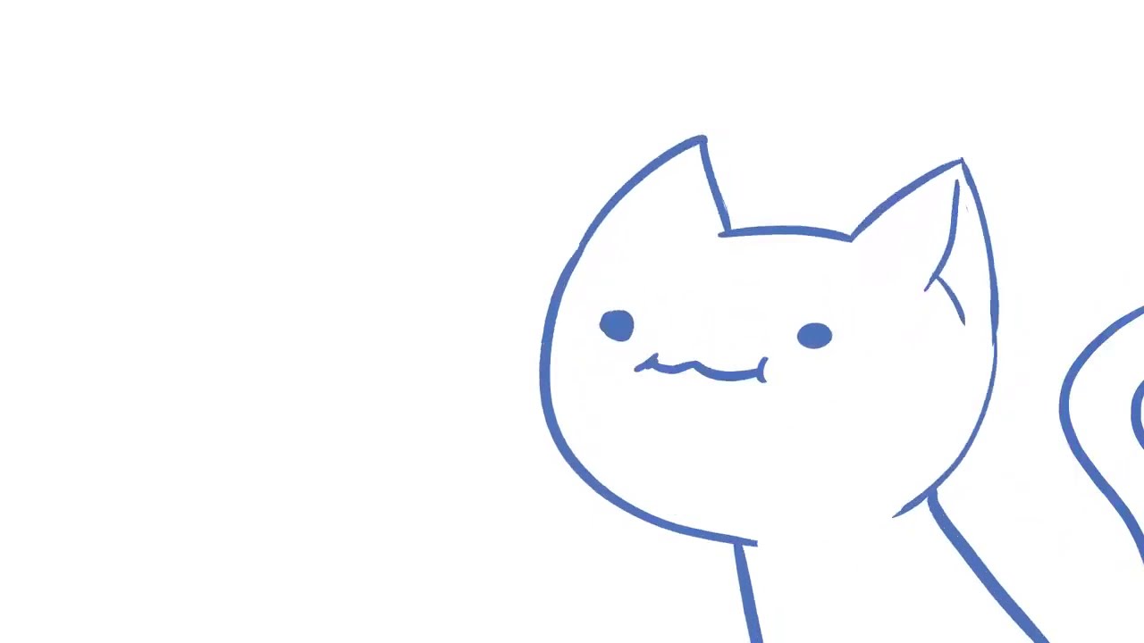 Кот с открытым ртом мем рисунок