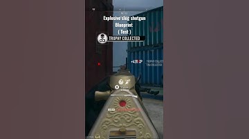 EXPLOSIVE 😧 SLUG SHOTGUN Test.. #cod #mw2 #shorts #modernwarfare