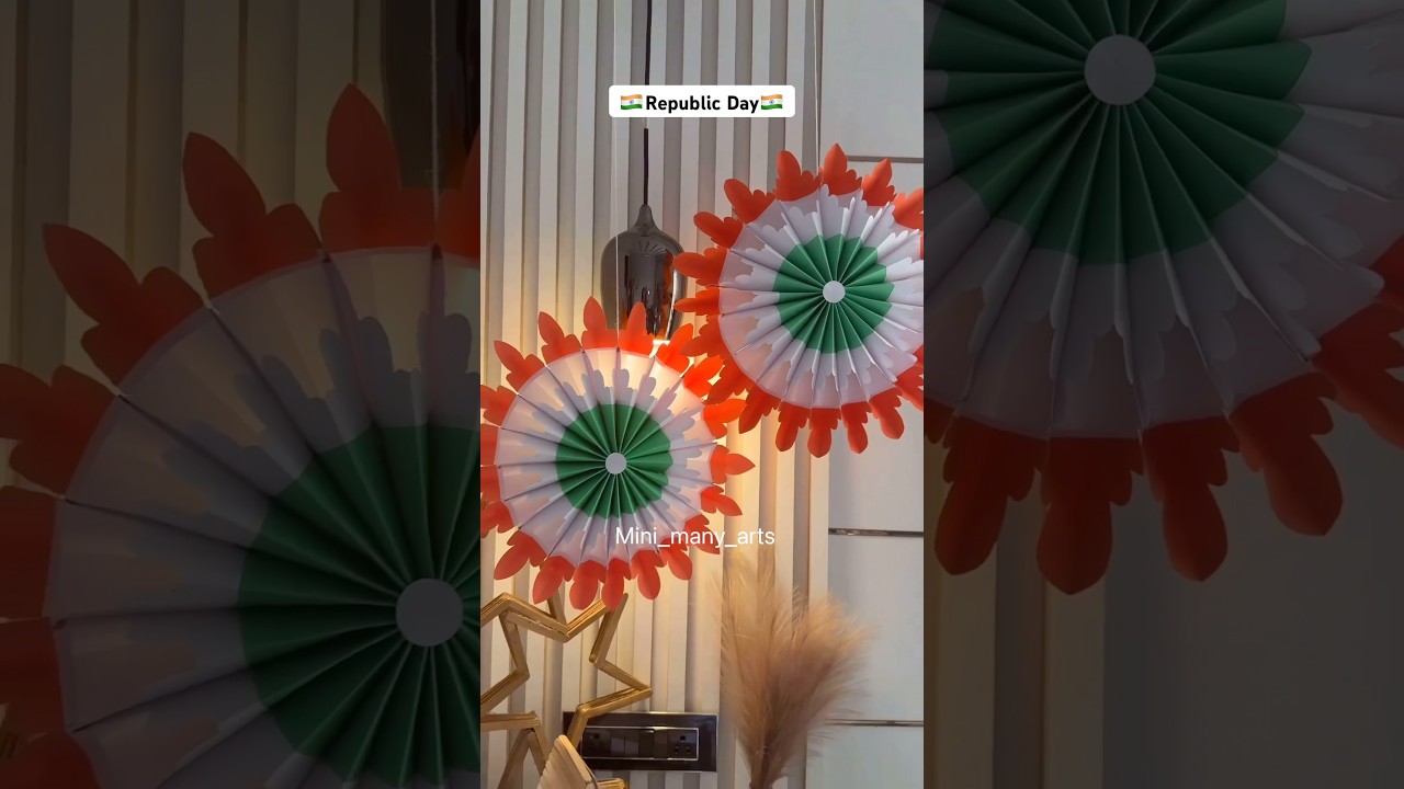 Republic Day/ Independence Day craft /school projects #shorts #ytshorts #republicday