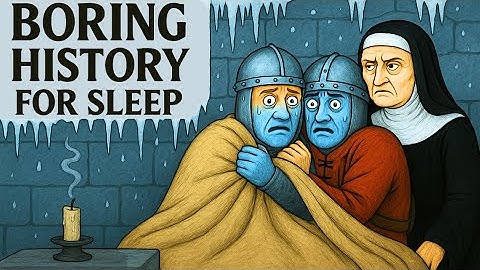 Why Sleeping in a Medieval Castle SUCKED During Winter | Boring History for Sleep