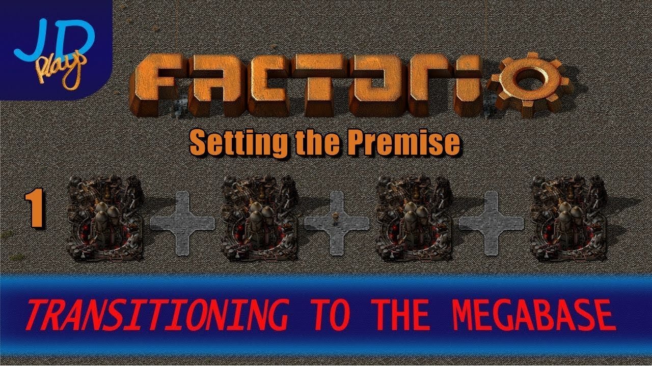 Factorio 0.16 Transitioning to the MEGABASE EP01 - YouTube