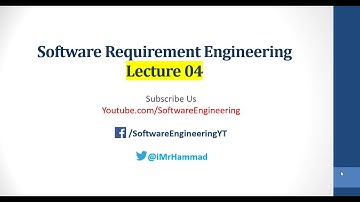 Software Requirement Engineering | Lecture 04 | Urdu - Hindi