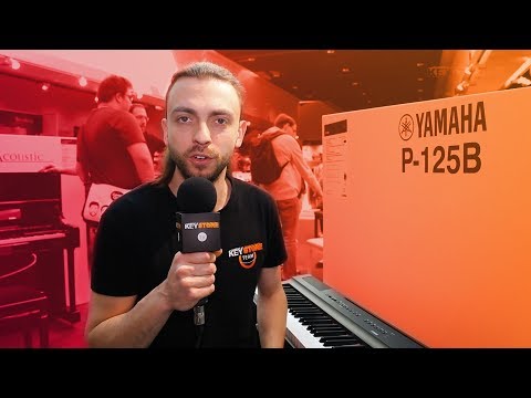 Yamaha P-125 - KEY STORE na MusikMesse 2018