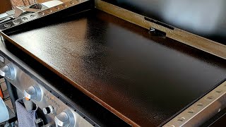 Cleaning your @BlackstoneGriddles griddle top!