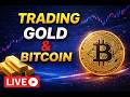 Live Forex and BTC analysis | London session | Day 2 | Calm Trader
