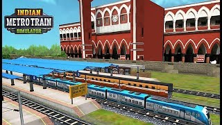 Indian Metro Train Simulator - Level 2 Route Madhya Pradesh Bhopal to Delhi Gwalior screenshot 3