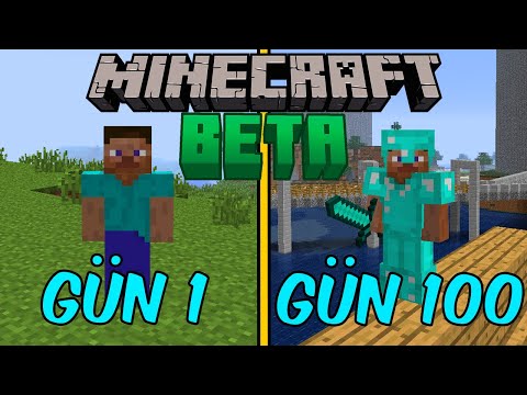 Minecraft Beta’da 100 GÜN