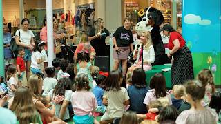 Woodland Hills Mall Summer Story Time Series with Lisa Bain Ministries  and Moose!