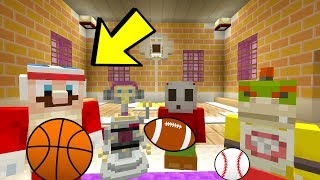 GYM CLASS! [CHEF MARIO?!] - Super Nintendo School - (Minecraft School) [10]