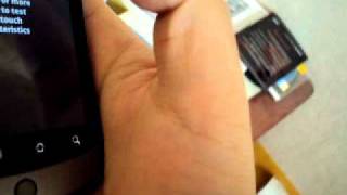Nexus One Single Touch Error