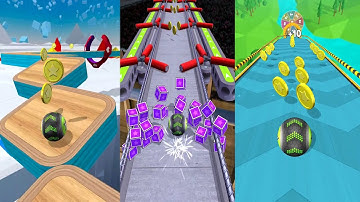 Going Ball VS Blob Merge 3D - Going Balls SpeedRun Gameplay New Update