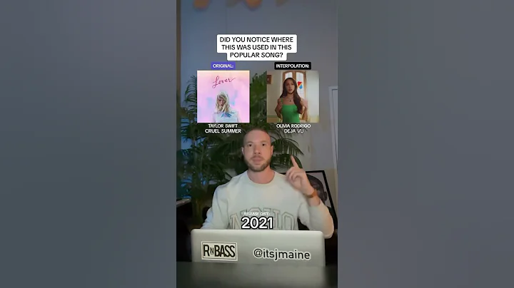 Did You Know This Olivia Rodrigo “deja vu” Part Came From Taylor Swift “Cruel Summer”? #shorts