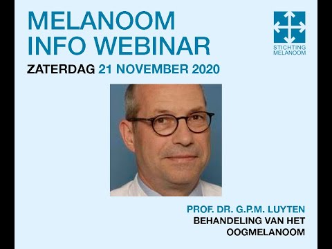 Melanoom Info Webinar serie 2: behandeling en uitzaaiingen oogmelanoom