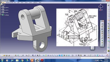 #CATIA V5 #MACHINE PART #tutorial
