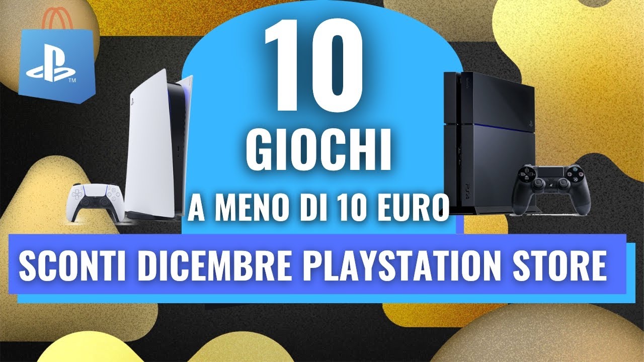 10 GIOCHI A MENO DI 10 EURO SUL PLAYSTATION STORE /SCONTI PS STORE  #italia #videogiochi #ps5 