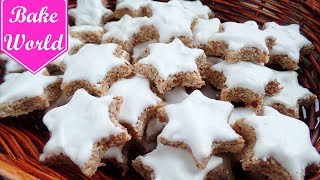 Zimtsterne – klassisches Rezept | Einfach Backen