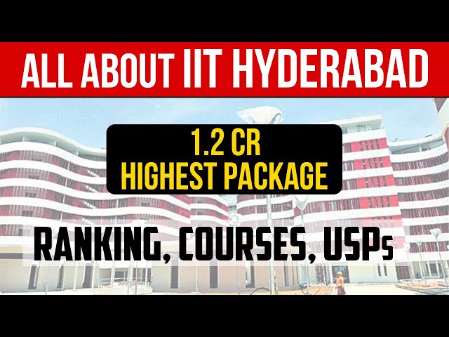 IIT Hyderabad: Courses, Seats, Eligibility, Admission Process, Cut-off, Fee, Placements