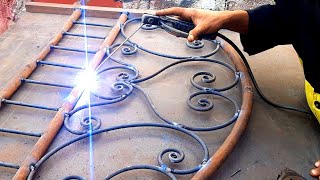 تعلم كيفية صنع سرير نوم حديدي / Learn how to make an iron sleeping bed,@Lahcen1bouali