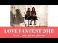 WayHaught Panel Love Fan Fest 2018 Saturday (Wynonna Earp, Kat Barrell, Dominique Provost-Chalkley)