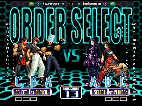The King of Fighters 2002 - 🇧🇷 kaiser2501(B) vs 🇧🇷 [BR]EMERSON(A) | Fightcade (2026-02-05 16:40 UTC)