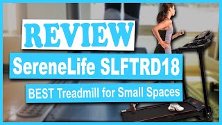 SereneLife SLFTRD18 Digital Smart Treadmill Review - Best Folding Treadmill for Small Spaces #2