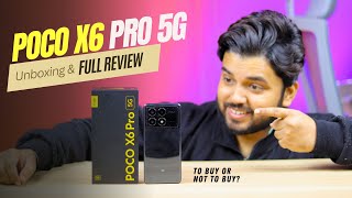 Poco X6 PRO 5G Full Review with Pros N Cons - Buy or Not to Buy the Flagship Killer Smartphone