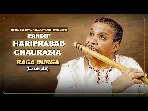 Pandit Hariprasad Chaurasia ~  Royal Festival Hall, London (June 2001) ~ Raga Durga (Excerpts)