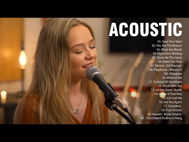 Acoustic Cover Of Popular Songs - Acoustic Love Songs Cover 2023 - Best Acoustic Songs Ever class=