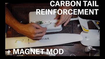 PART 2 - E-flite UMX RADIAN -  Magnets & carbon fiber