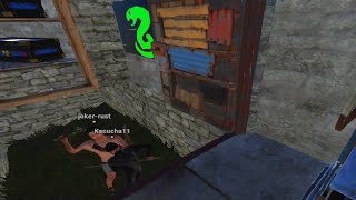 Sent a Random to kill a guy I trapped ( Rust )