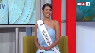 Miss Nicaragua 2023 Sheynnis Palacios habla sobre su experiencia en certámenes de belleza| ¡HOLA! TV