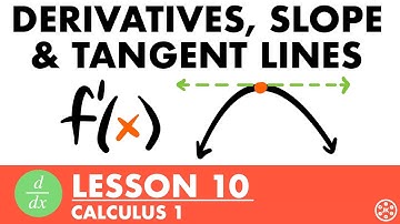 Using Derivatives to Find Slope & Tangent Lines | Calculus Lesson 10 - JK Math