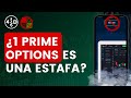 1prime options es una estafa  anlisis de broker