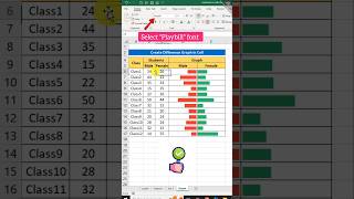 Smart Chart within cell in Excel  || Excel trick || MS Excel short trick || MS Excel shorts || 