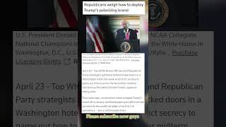 Will Trump’s Brand Help or Hurt Republicans in 2026? 🇺🇸 | Midterm Election Strategy #usanews #usa