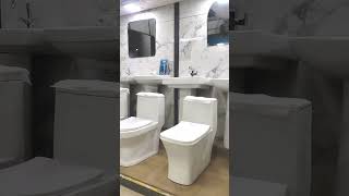 Parryware Latest Commodes Wash Basin With Pedestal