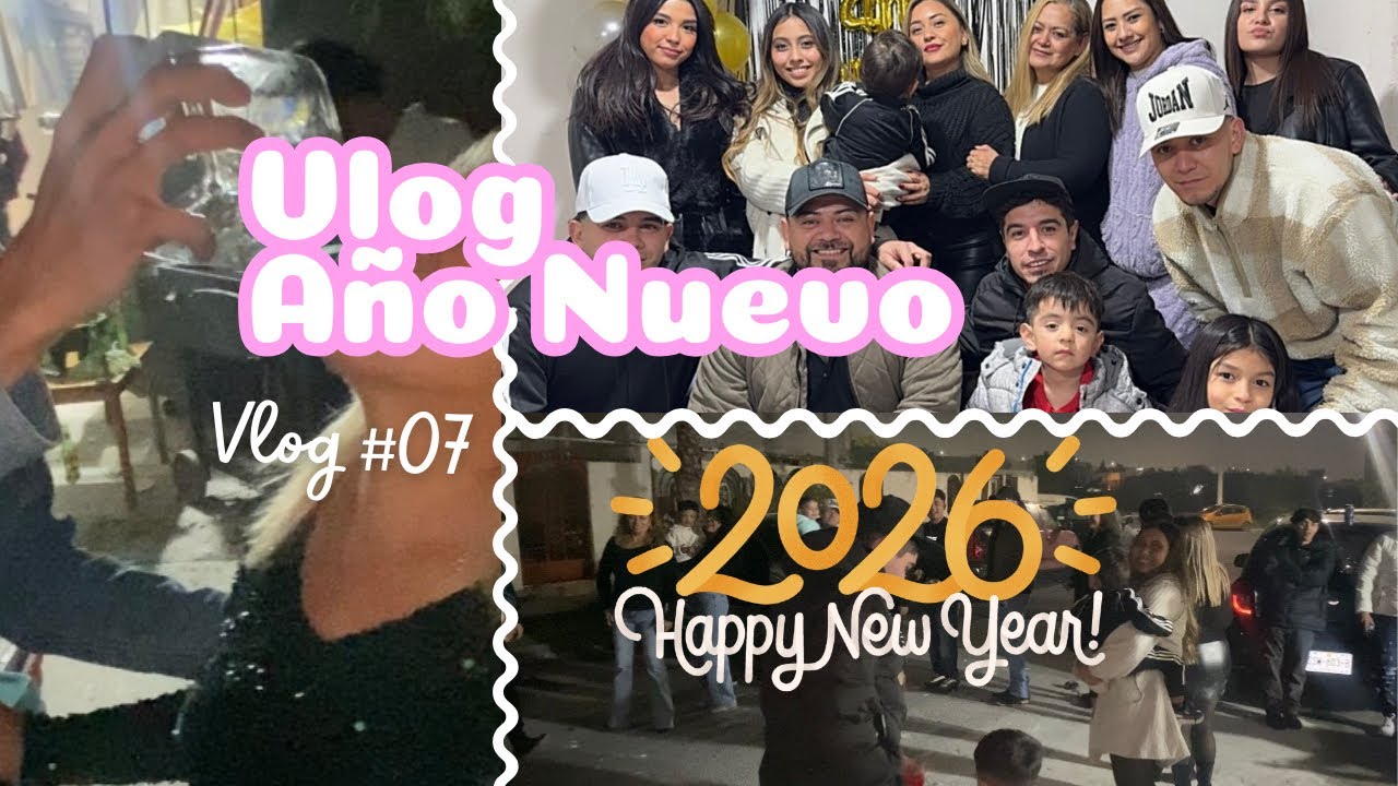 ASÍ RECIBIMOS EL AÑO NUEVO EN FAMILIA || ALISON OROZCO