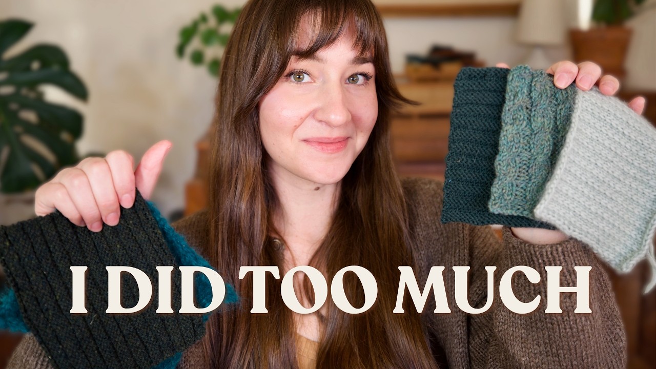 I Swatched Every Project in My Queue… (+ Cozy Knitting Q&A)