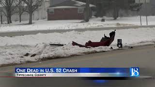 Man dies after crash with a garbage truck