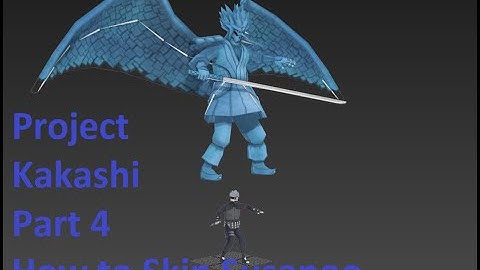 Projet Kakashi Part 4: How to Skin the Susanoo Model