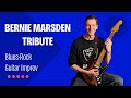 Bernie Marsden Style Guitar Improvisation | Blues Rock in G Major