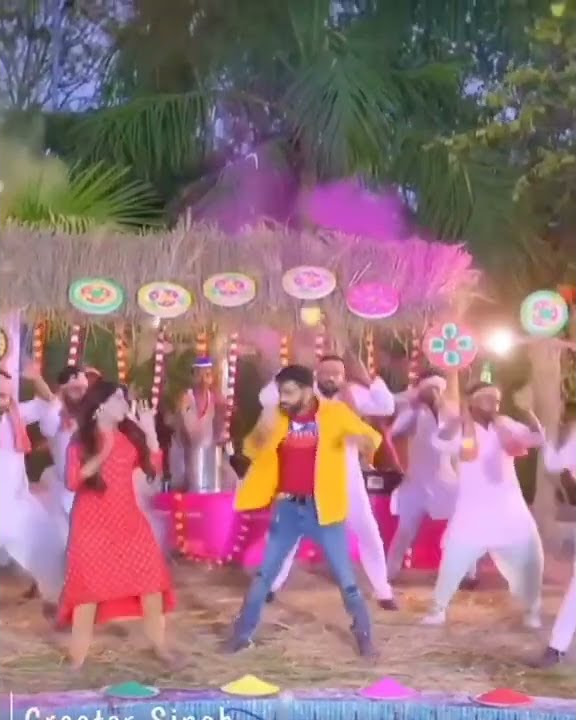 holi of pawan singh