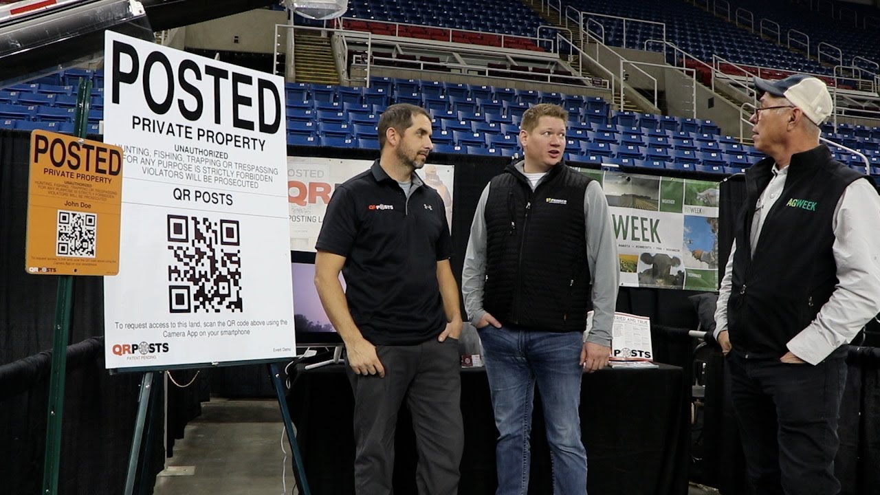 QR code for hunting land