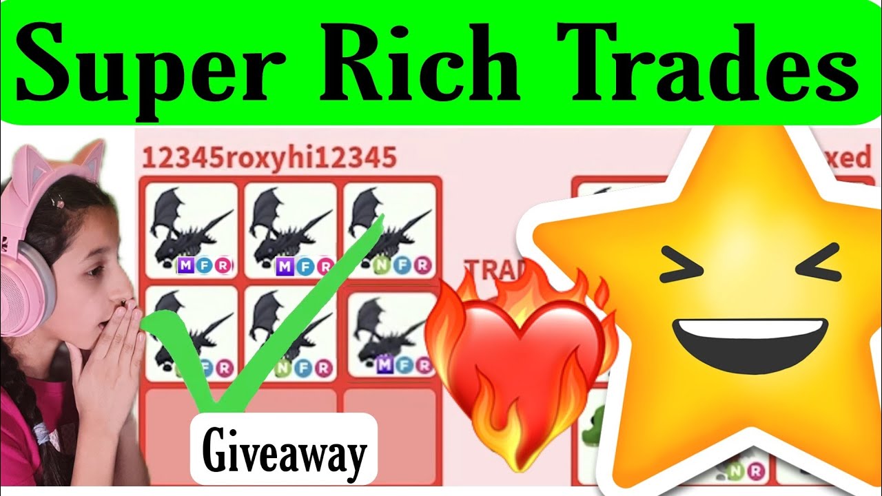 Mega Super Rich Trades In Mega Super Rich Adopt Me Server