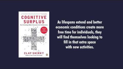 Cognitive Surplus by Clay Shirky: Book Report