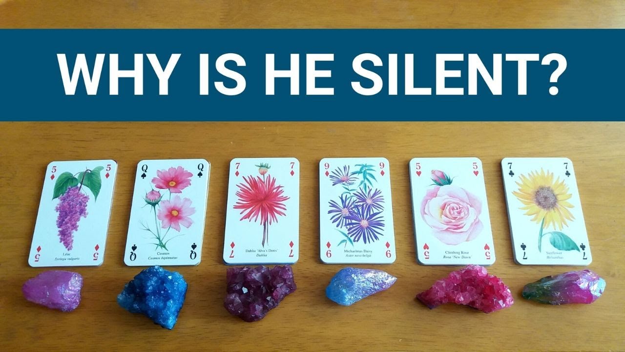 WHY IS HE SILENT? ❤️ *Pick A Card* No Contact Love Relationship Singles Tarot Reading Timeless