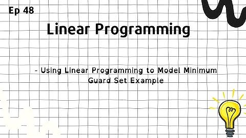 How to Model Minimum Vertex Cover using Linear Programming - Example
