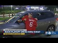 Bucs hand out free swag ahead of playoff game