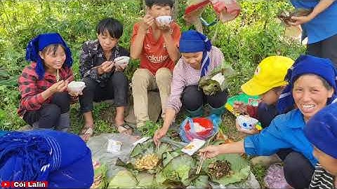 Bữa Cơm Trưa Trên Nương Cùng Em Sử | Cói Lalin