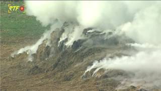 Hallenbrand in Hagelloch - Brandursache weiter unklar